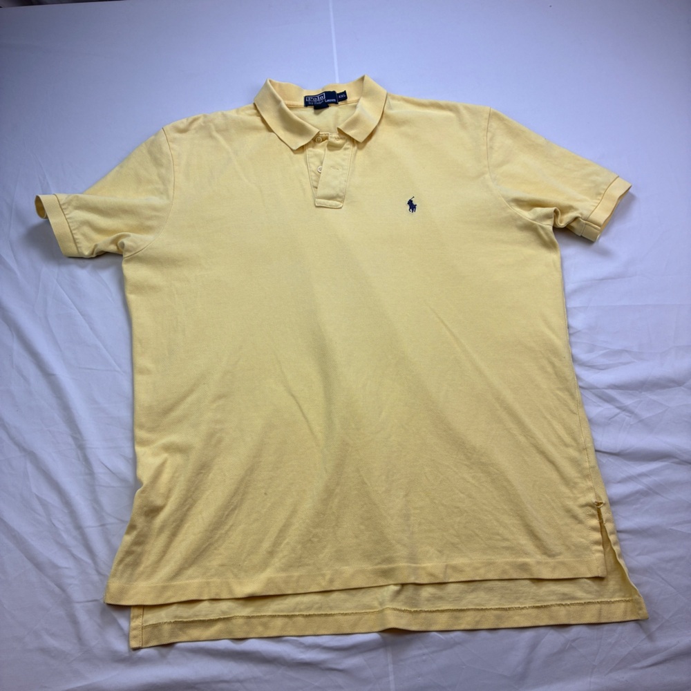 Polo by Ralph Lauren Light Yellow Polo Shirt